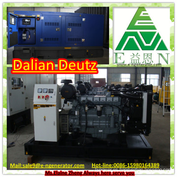 160kVA / 128kW Dalian Deutz Generator BF6M1013EC Modelo (tipo abierto / tipo silencioso)